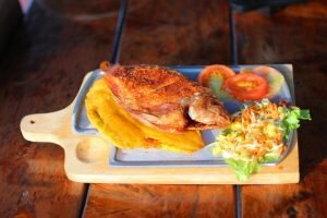 Mojarra frita guatemalteca