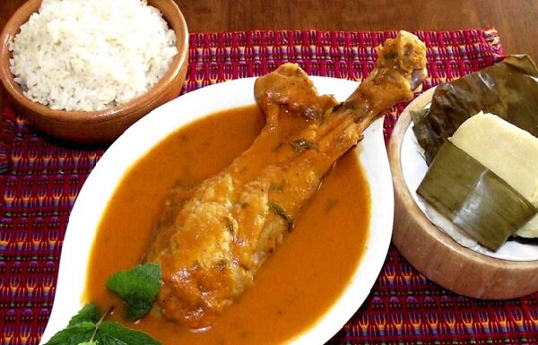 Receta de Kak’ik guatemalteco