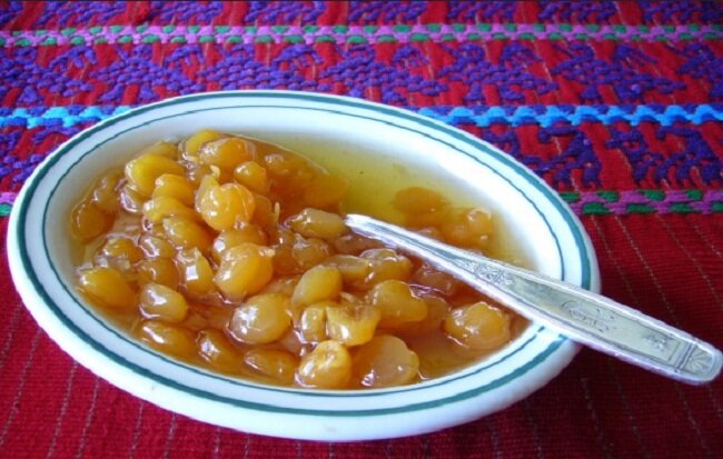 Garbanzos en Dulce guatemalteco